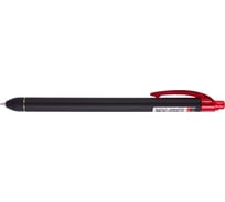 Автоматическая гелевая ручка Pentel Energel, корпус Soft Touch d 0.7 мм 12 шт BL437R1-B красные чернила 674197