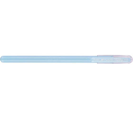 Гелевая ручка Pentel Hybrid Milky пастельные d 0.8 мм K108-PS голубые чернила 597269
