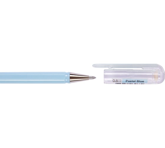 Гелевая ручка Pentel Hybrid Milky пастельные d 0.8 мм K108-PS голубые чернила 597269