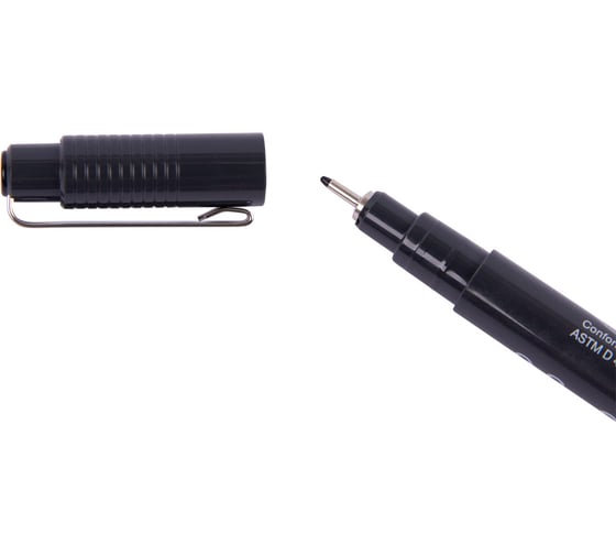 Линер Pentel Pointliner 0.8 мм 12 шт S20P-8A черные чернила 674404
