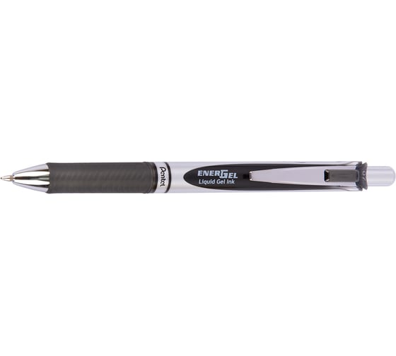 Гелевая ручка Pentel Energel d 0.7 мм 12 шт BL77-AO черные чернила 686699