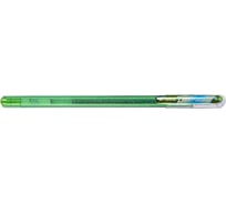 Гелевая ручка Pentel Hybrid Dual Metallic, d 1 мм K110-DMKX светло-зеленый металлик, синий, красный цвет чернил 674370
