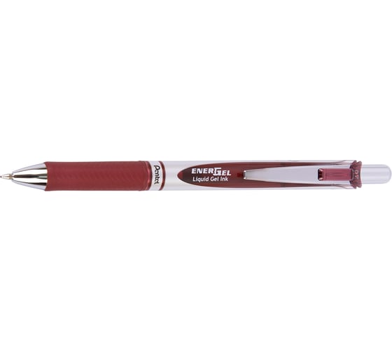 Гелевая ручка Pentel Energel d 0.7 мм 12 шт BL77-BGX вишневые чернила 686701