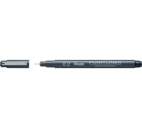Линер Pentel Pointliner 0.2 мм 12 шт S20P-2A черные чернила 708861