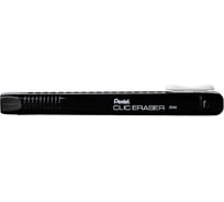 Ластик-карандаш Pentel Clic Eraser ZE80-A 12 шт, черный корпус 670091