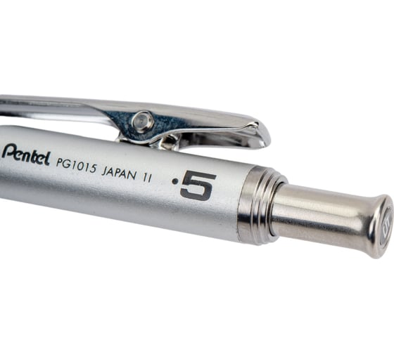 Автоматический профессиональный карандаш Pentel PG1015-A 0.5 мм, металлический корпус 609985