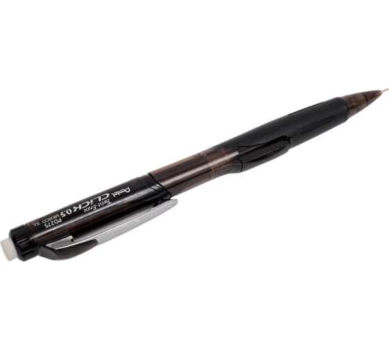 Автоматический карандаш Pentel CLICK -Twist-Erase PD275T-AX с боковой кнопкой, 0.5 мм, 12 шт, черный корпус 669170