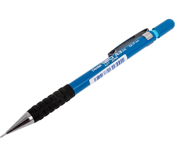 Автоматический карандаш Pentel 120 A317-C A3 0.7 мм, синий корпус 586404
