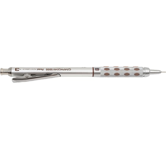 Автоматический профессиональный карандаш Pentel PG1013-E 0.3 мм, металлический корпус 609984