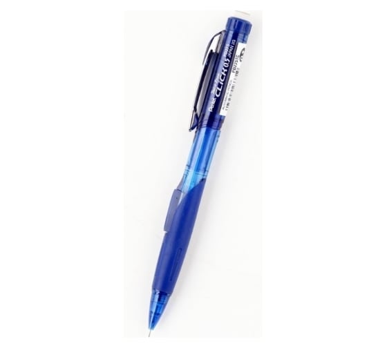 Автоматический карандаш Pentel CLICK -Twist-Erase PD275T-CX с боковой кнопкой, 0.5 мм, 12 шт, синий корпус 669171 1