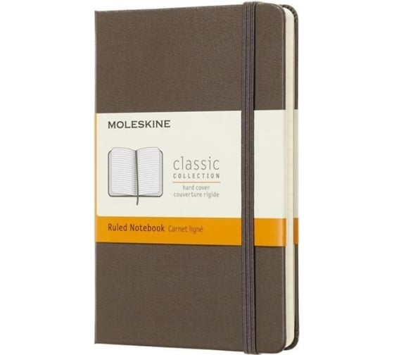 Блокнот Moleskine Classic Large, 240 стр., коричневый, в линейку 1048964QP060P14 1