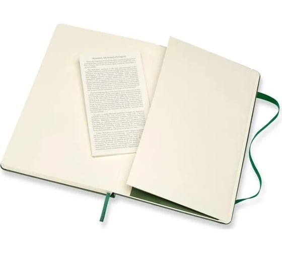 Блокнот Moleskine Classic Large, 240 стр., зеленый, пунктир 1127987QP066K15