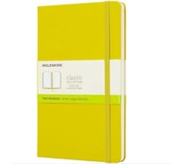 Блокнот Moleskine Classic Large, 240 стр., желтый, нелинованный 1069243QP062M18