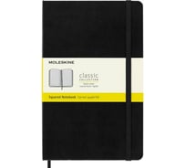 Блокнот Moleskine Classic Large, 240 стр., черный, в клетку 385127QP061