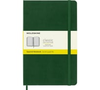 Блокнот Moleskine Classic Large, 240 стр., зеленый, в клетку 1127974QP061K15