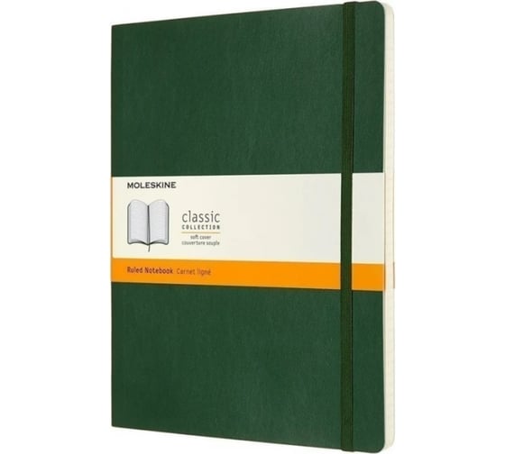 Блокнот Moleskine Classic Large, 240 стр., зеленый, в линейку 1127970QP060K15 1