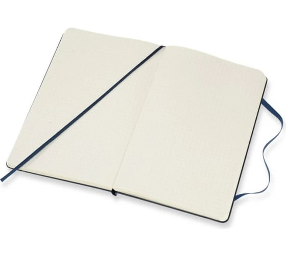 Блокнот Moleskine Classic Large, 240 стр., синий, пунктир 1114807QP066B20