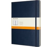 Блокнот Moleskine Classic Large, 240 стр., синий, в линейку 385232QP060B20