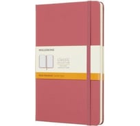 Блокнот Moleskine Classic Large, 240 стр., розовый, нелинованный 1048977QP062D11