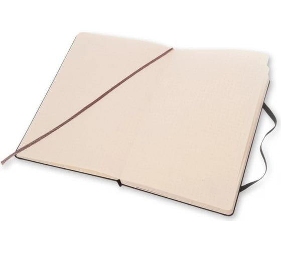 Блокнот Moleskine Classic Large, 240 стр., черный, пунктир 393775QP066