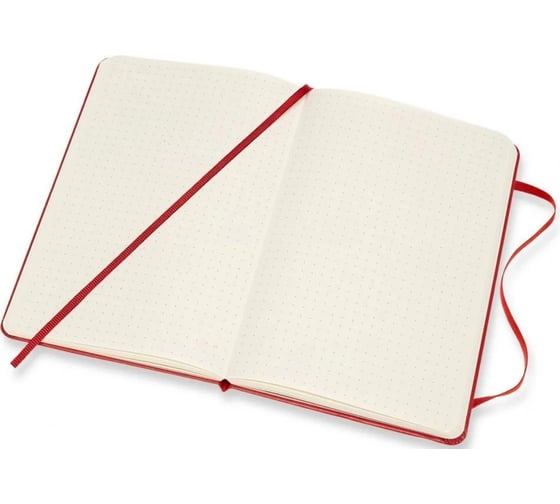 Блокнот Moleskine Classic Medium, 240 стр., красный, пунктир 1127879QP053F2