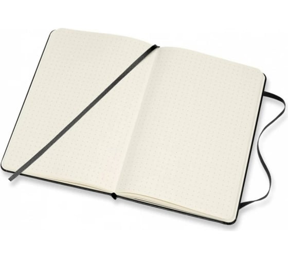 Блокнот Moleskine Classic Medium, 240 стр., черный, пунктир 1127659QP053