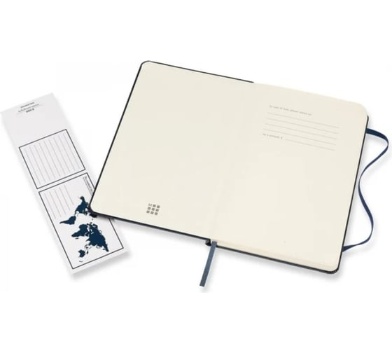 Блокнот Moleskine Classic Medium, 240 стр., синий, пунктир 1127903QP053B20