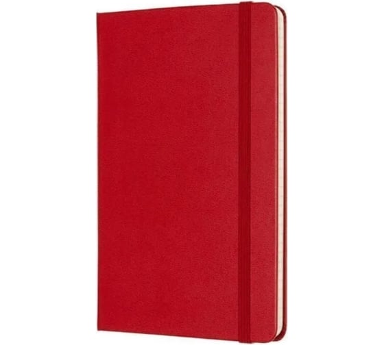 Блокнот Moleskine Classic Medium, 240 стр., красный, в линейку 1127867QP050F2