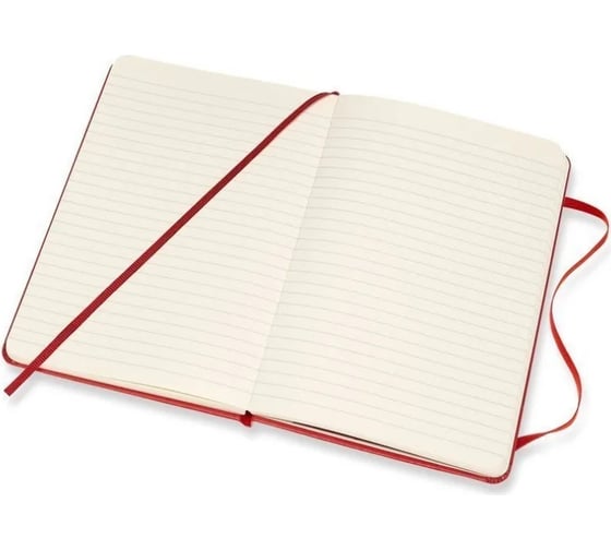 Блокнот Moleskine Classic Medium, 240 стр., красный, в линейку 1127867QP050F2