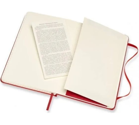 Блокнот Moleskine Classic Medium, 240 стр., красный, в линейку 1127867QP050F2
