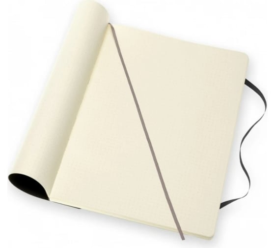 Блокнот Moleskine Classic Soft A4, 192 стр., черный, пунктир 1139369QP644