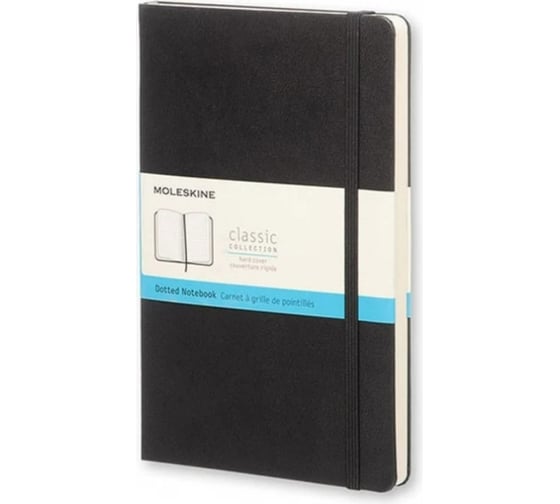 Блокнот Moleskine Classic Pocket, 192 стр., черный, пунктир 393761MM713 1