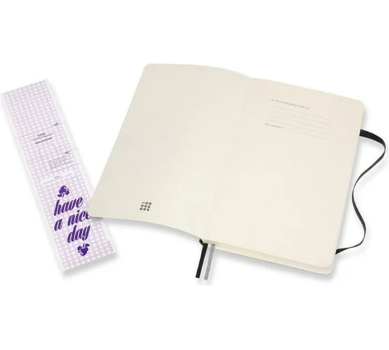 Блокнот Moleskine Classic Soft Expended Large, 400 стр., черный, в линейку 1127619QP616EXP