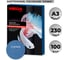 Обложки для переплета картонные син.кожа А3,230г/м2 Комус 100шт/уп 254608 1