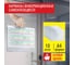Информационные самоклеящиеся карманы Staff А4, горизонтальные, комплект 10 шт, ПЭТ, 0.3 мм 291281 4
