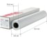 Бумага широкоформатная InkJet Комус 80г 914ммх100м 50,8мм 613594 3