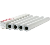 Широкоформатная бумага ProMEGA engineer 70 гкв.м, длина 45 м, ширина 841 мм, втулка 50.8 мм, 4 рулона в упаковке 1660433