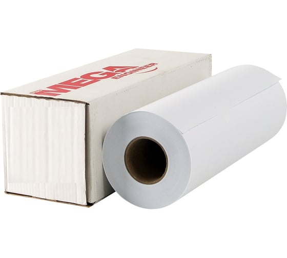 Бумага широкоформатная Комус 80г 420мм x150м 76.2мм 1660426