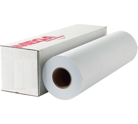 Бумага широкоформатная Комус 80г 620мм x150м 76.2мм 1660428