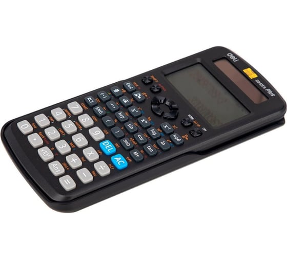 Научный калькулятор DELI ed991es 12-разрядный 417 функций черный 162x82x18 мм 1754770