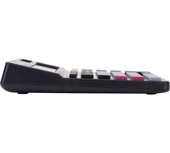 Настольный калькулятор DELI touch em01320 12-разрядный черный 108x15x175 мм 1754762