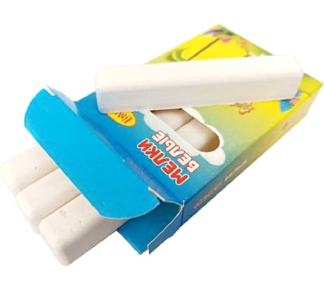 Набор белых мелков Limpopo 4 шт. Мел1218