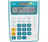 Настольный калькулятор DELI e1238 12-разрядный синий 104x27x145 мм 1754760 1