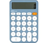 Настольный калькулятор DELI em124 12-разрядный синий 105x158x28 мм 1754697