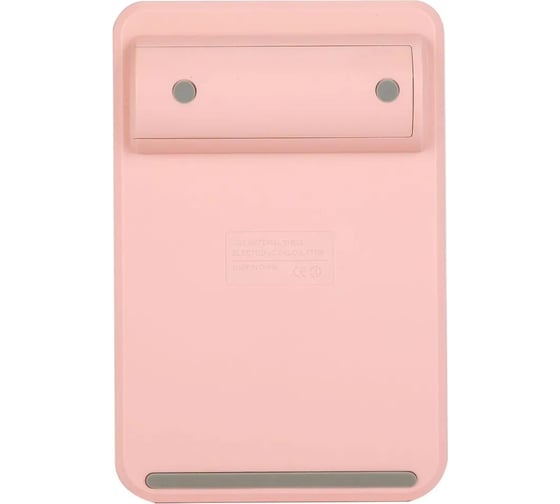 Настольный калькулятор DELI em124 12 разрядный розовый 105x158x28 мм 1754699