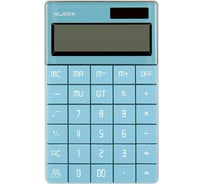Калькулятор настольный DELI nusign, 12-разрядный, синий, 165x14x103 мм ENS041-blue