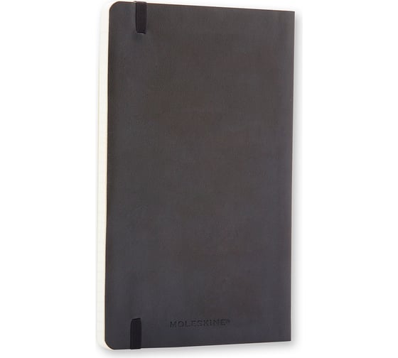 Блокнот Moleskine Classic Soft Large, 192 стр., черный, в линейку 385249QP616