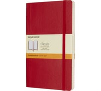Блокнот Moleskine Classic Soft Large, 192 стр., красный, в линейку 430964QP616F2