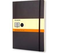 Блокнот Moleskine Classic Soft XL, 192 стр., черный, в линейку 385252QP621