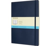 Блокнот Moleskine Classic Soft XL, 192 стр., синий, пунктир 431010QP624B20